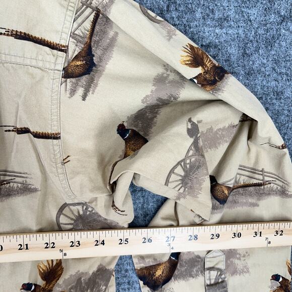 Columbia‎ Shirt Mens L Pheasant Hunting Ranch Western Homestead River Lodge - Picture 8 of 10